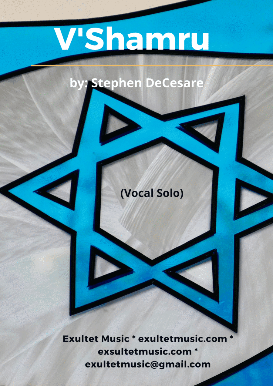 V'Shamru (Vocal solo)