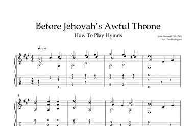 Before Jehovah’s Awful Throne (arr. Tico Rodrigues)