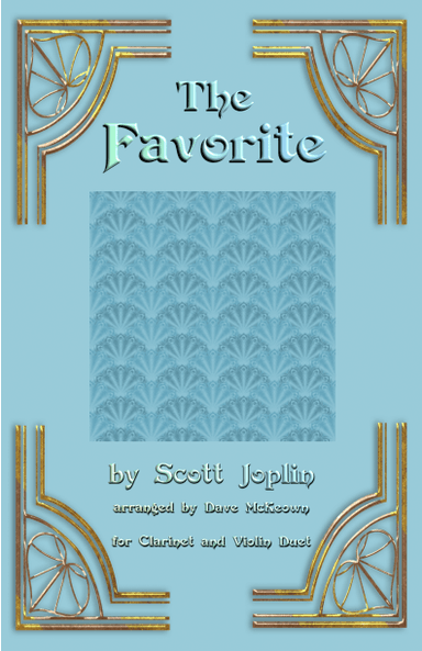 The Favorite, Two-Step Ragtime for Clarinet and Violin Duet (arr. Dave McKeown)