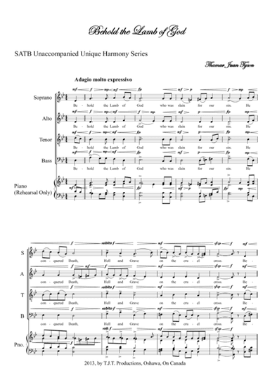 Behold the Lamb of God