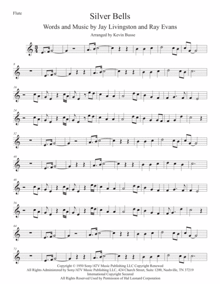 Silver Bells (arr. Kevin Busse)