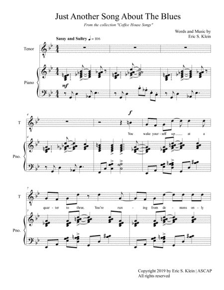 Just Another Song About The Blues