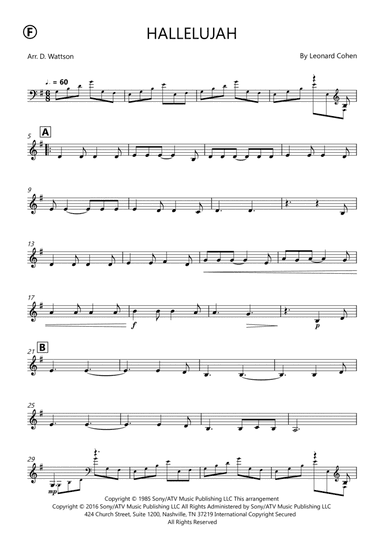 Hallelujah (arr. Douglas Wattson)