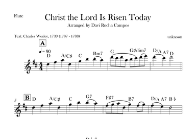 Christ the Lord is Rises today (arr. Davi Rocha Campos)