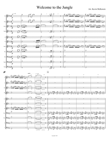Welcome To The Jungle (arr. Kevin McKenzie)