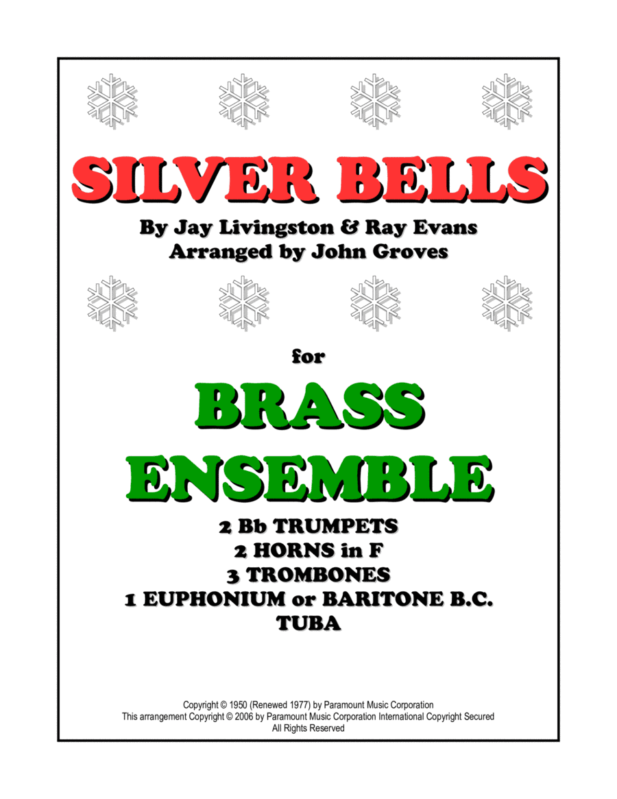 Silver Bells (arr. John Groves)