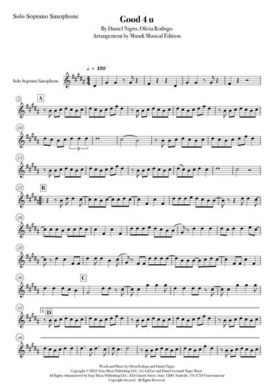 Good 4 U (arr. Mundi Musical Edition)