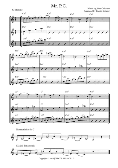 Mr. P.c. (arr. Katrin Scherer)