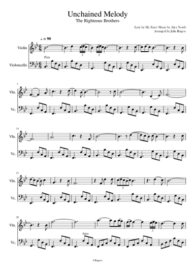 Unchained Melody (arr. Julia Rogers)