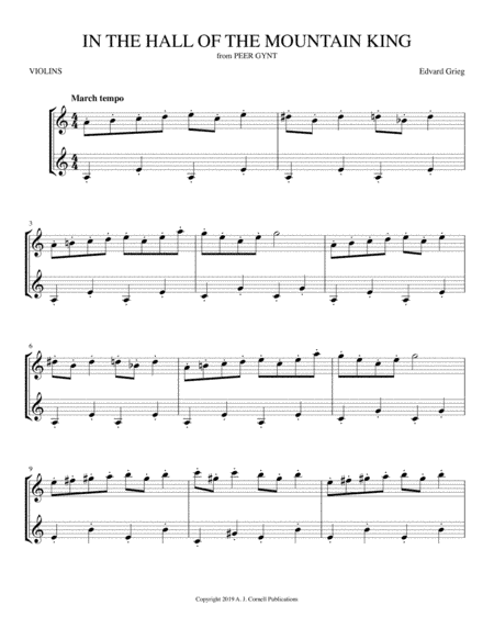 In the Hall of the Mountain King (arr. Mark Phillips)