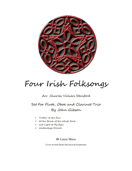 4 Irish Folksongs for Woodwind Trio (arr. Charles Stanford, John Gibson)