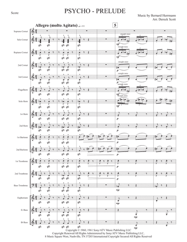 Psycho (prelude) (arr. Dereck Scott)