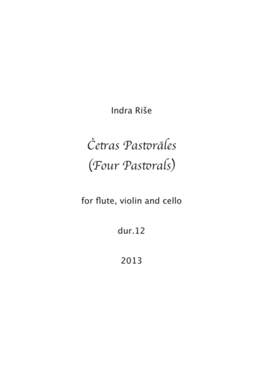 "Four Pastorals"