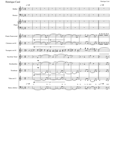 Hallelujah - Score Only (arr. Henrique Cazé)