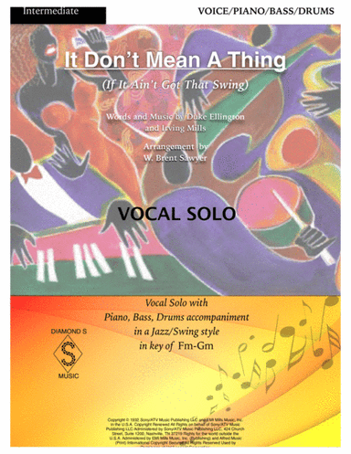 It Don't Mean A Thing (If It Ain't Got That Swing) (arr. W. Brent Sawyer)