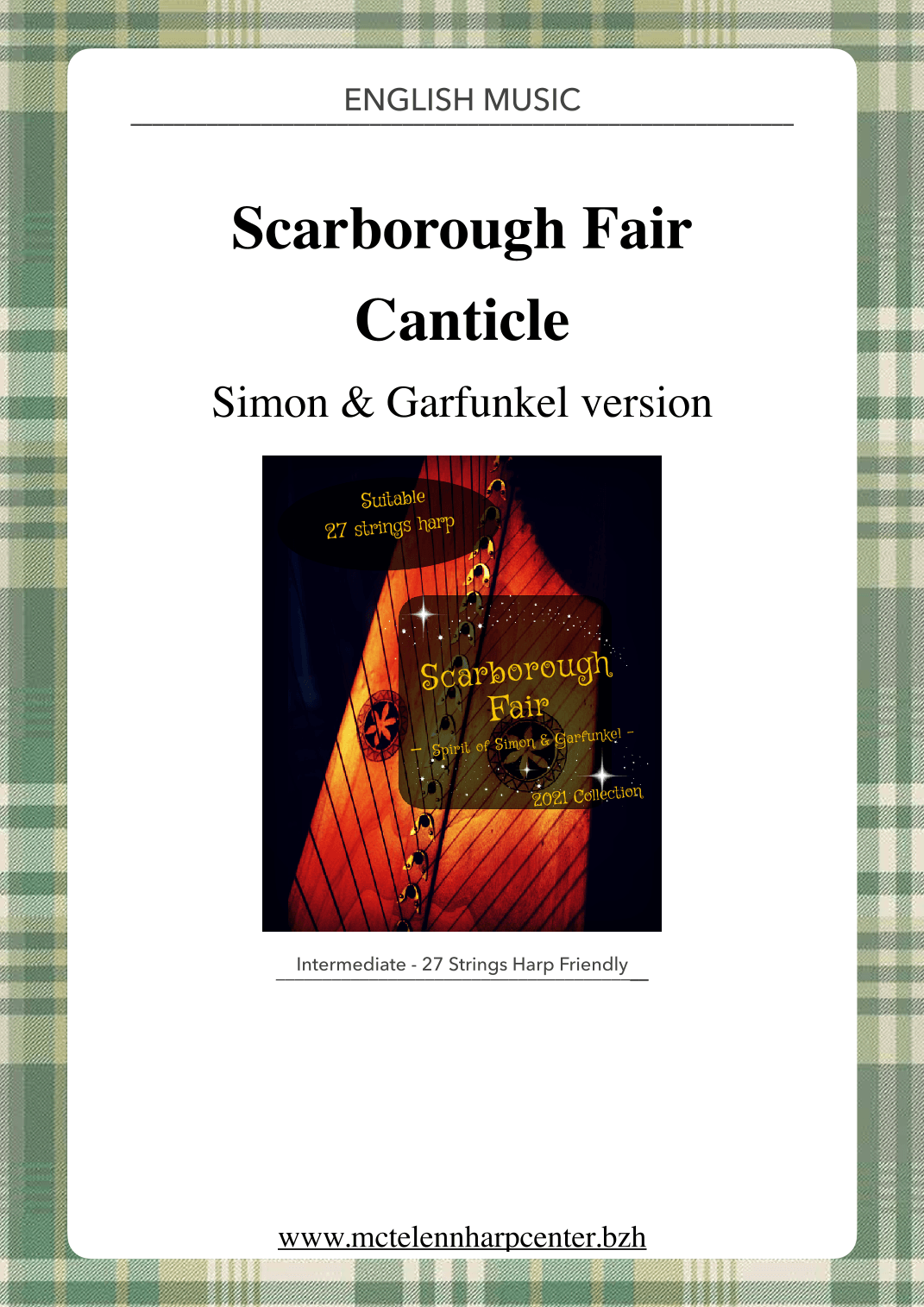 Scarborough Fair/canticle (arr. Eve McTelenn)