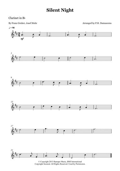 Silent Night (arr. P.H. Damasceno)