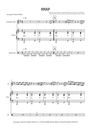 Snap (arr. Rafael Schäfer)