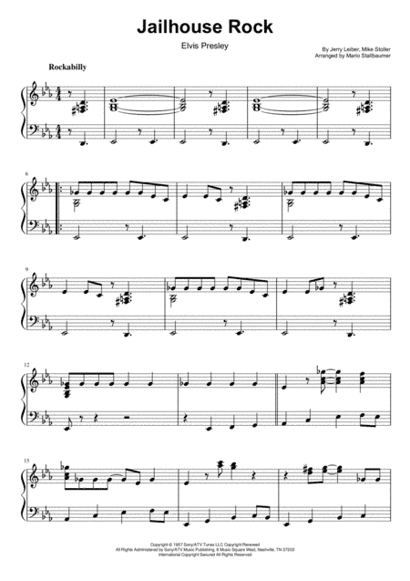 Jailhouse Rock (arr. Mario Stallbaumer)