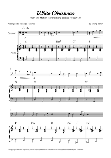 White Christmas (arr. Rodrigo Faleiros)