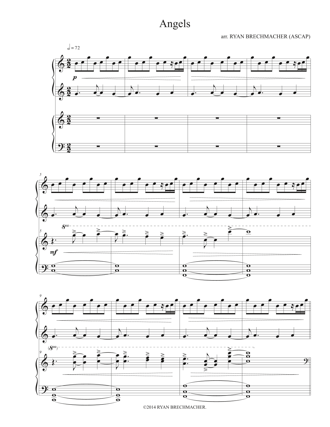 Angels (arr. Ryan Brechmacher)