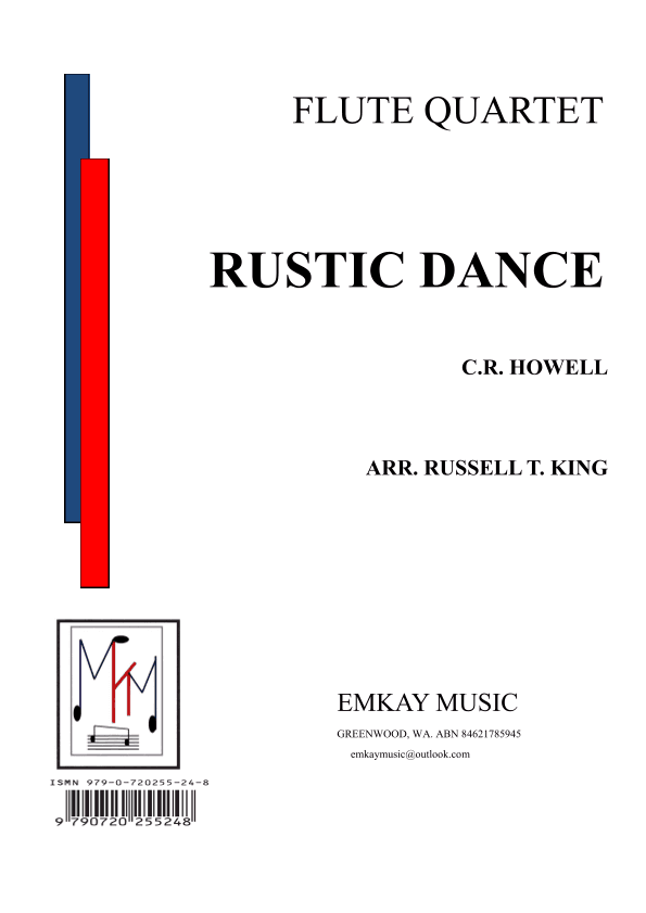 RUSTIC DANCE – FLUTE QUARTET (arr. RUSSELL T. KING)
