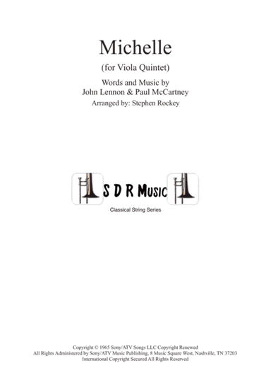Michelle (arr. Stephen Rockey)