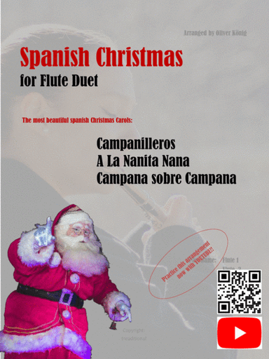 Spanische Weihnachtslieder für 2 Flöten (arr. Oliver König)