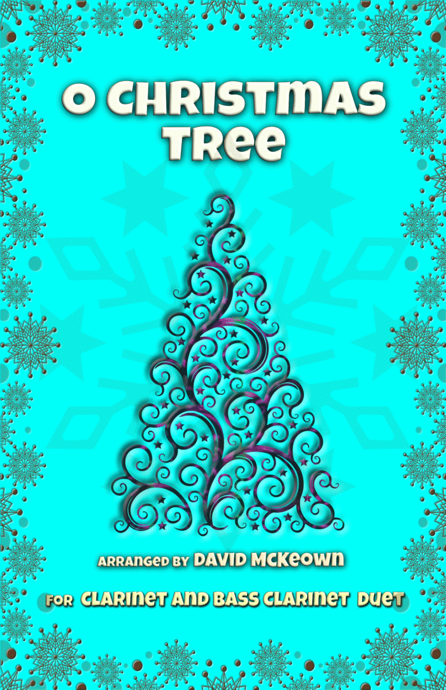 O Christmas Tree, (O Tannenbaum), Jazz style, for Clarinet and Bass Clarinet Duet (arr. David McKeown)