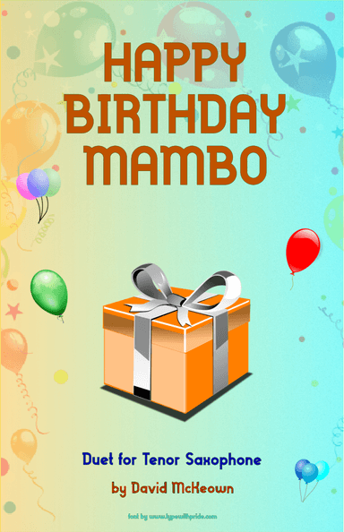 Happy Birthday Mambo, for Tenor Saxophone Duet (arr. David McKeown)