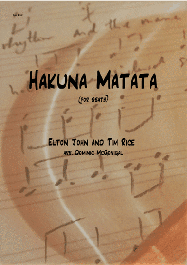Hakuna Matata (arr. Dominic McGonigal)
