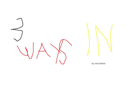 3 Ways In: 1. In The Air 2. Meditation 3. Jexatonic