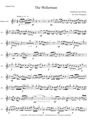 The Wellerman (arr. Paul Thompson)