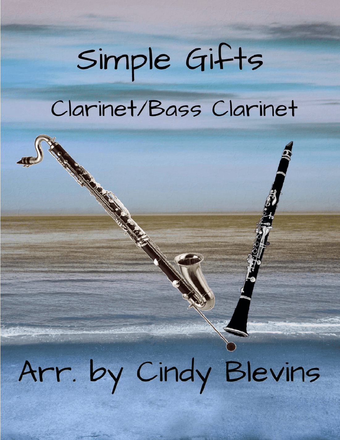 Simple Gifts, Bb Clarinet and Bb Bass Clarinet Duet (arr. Cindy Blevins)