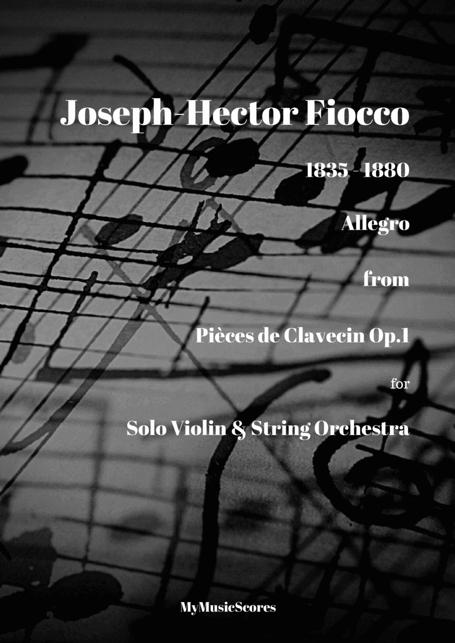 Fiocco Allegro for Violin and String Orchestra (arr. Paul Wood)