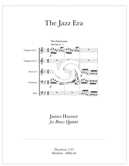 The Jazz Era for Brass Quintet (arr. James Haynor)