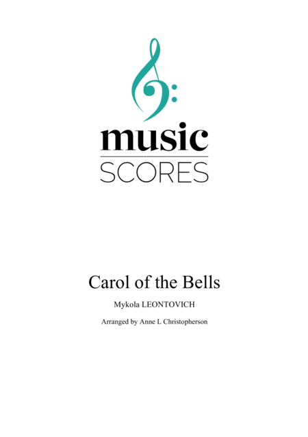 Carol of the Bells - Clarinet Quartet (arr. Anne L Christopherson)