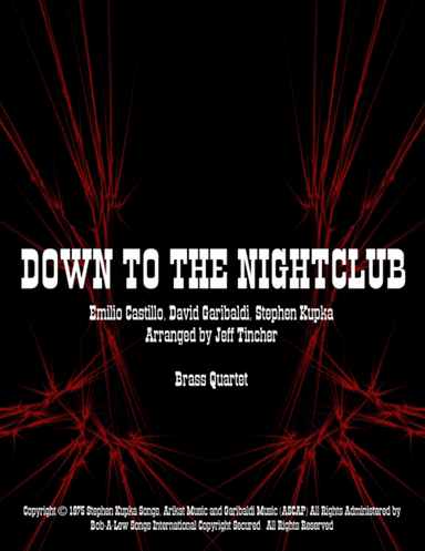 Down To The Nightclub (arr. Jeff Tincher)