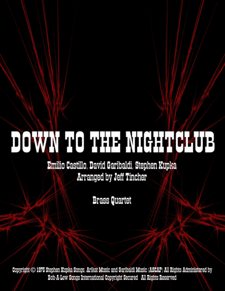 Down To The Nightclub (arr. Jeff Tincher)