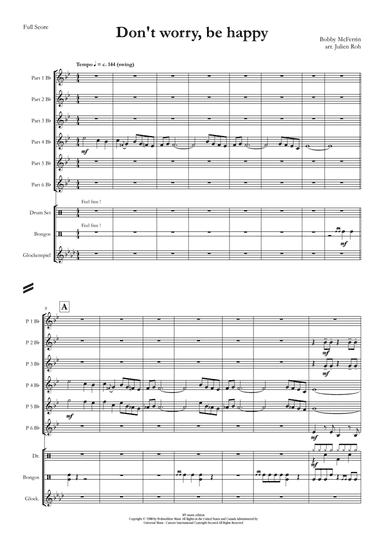 Don't Worry, Be Happy (arr. Julien Roh)
