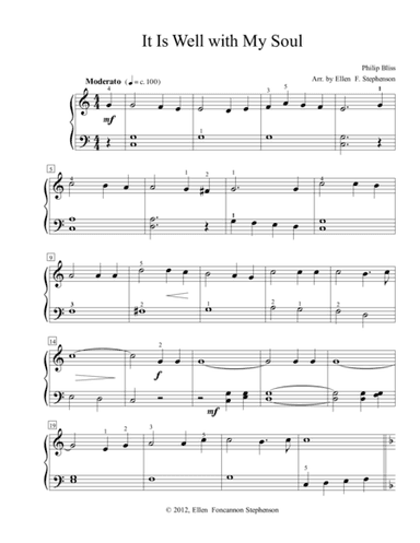 It Is Well with My Soul and How Firm a Foundation (arr. Ellen Foncannon Stephenson)