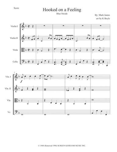 Hooked On A Feeling (arr. Karlie Boyle)