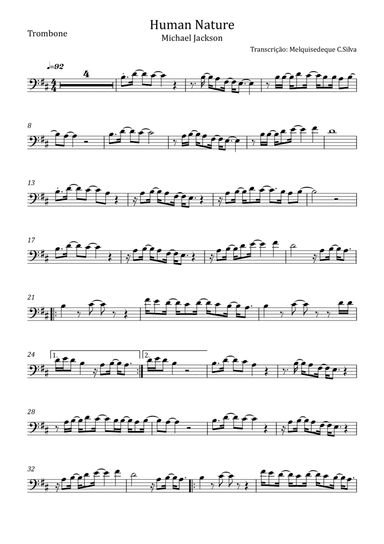 Human Nature (arr. Melquisedeque C.Silva)