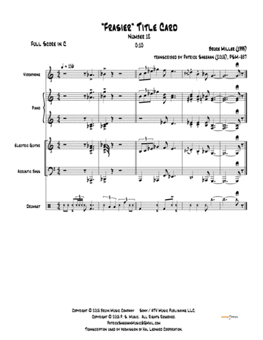 Frasier Cues (arr. Patrick Sheehan)