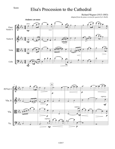 Elsa's Processional from Lohengrin (arr. Susanna Reilly)