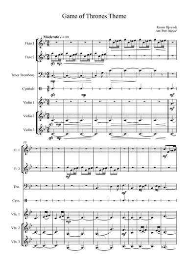 Game Of Thrones (arr. Petr Bečvář)