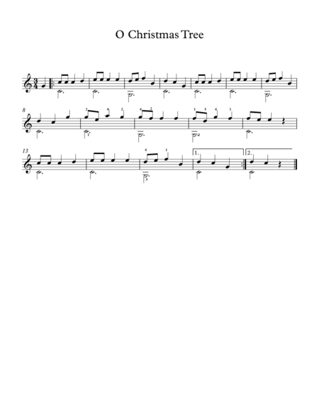 O Christmas Tree (arr. Milan Mitic)