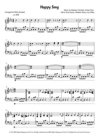 Happy Song (arr. Miles Keyland)