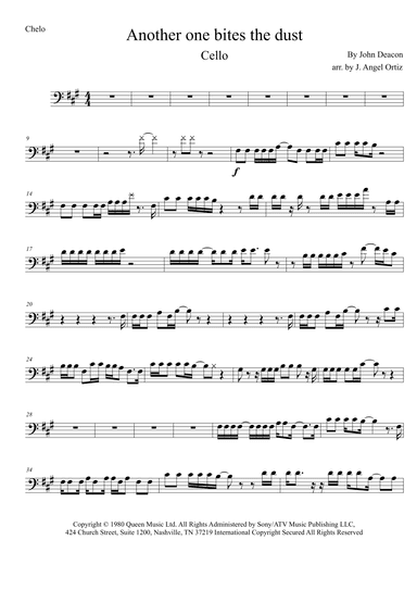 Another One Bites The Dust (arr. José angel Ortiz ramirez)
