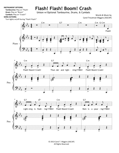 Flash! Flash! Boom! Crash!